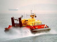 SRN6 craft operating with the Canadian Coastguard - Hovercraft 086 (submitted by Paul Brett).